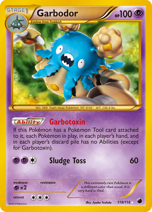 Garbodor – Rare Secret – Plasma Freeze