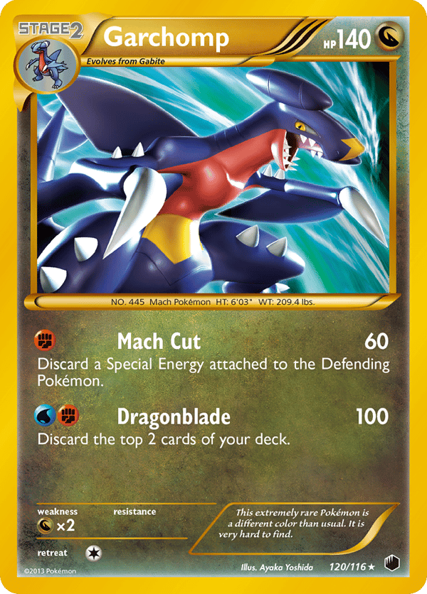 Garchomp – Rare Secret – Plasma Freeze