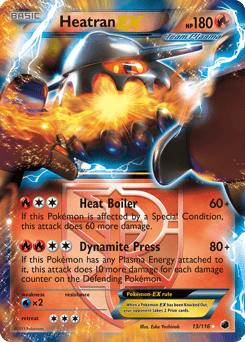 Heatran-EX – Rare Holo EX