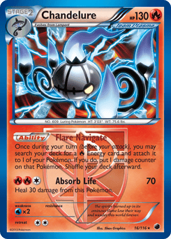 Chandelure – Rare Holo