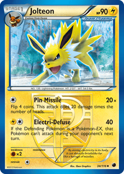Jolteon – Uncommon – Plasma Freeze