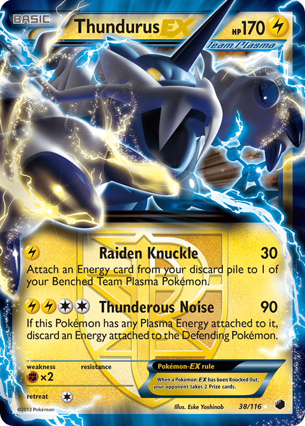 Thundurus-EX – Plasma Freeze