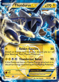 Thundurus-EX – Rare Holo EX