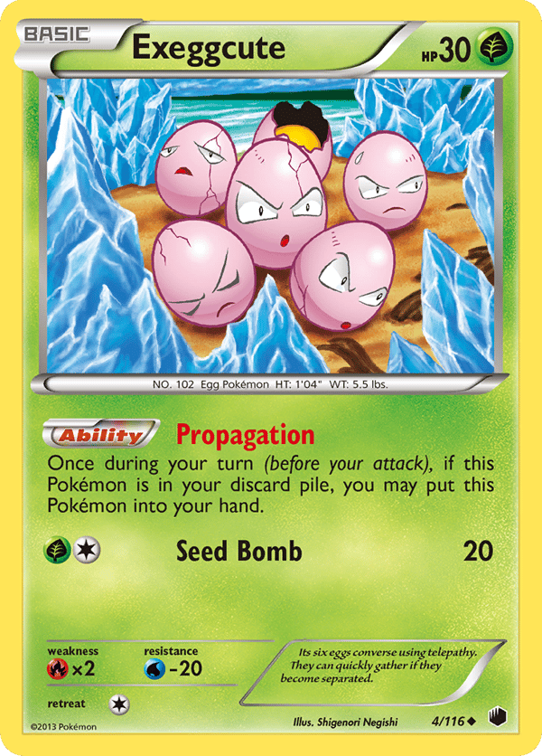 Exeggcute – Uncommon – Plasma Freeze