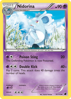Nidorina – Uncommon – Plasma Freeze