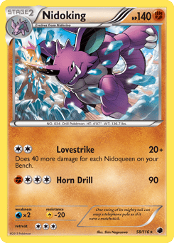 Nidoking – Rare