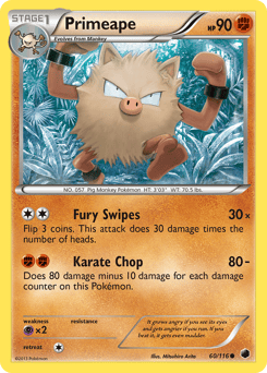 Primeape – Common – Plasma Freeze