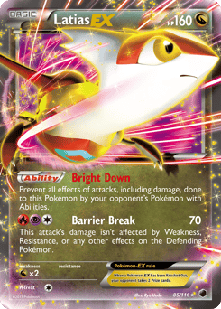 Latias-EX – Rare Holo EX
