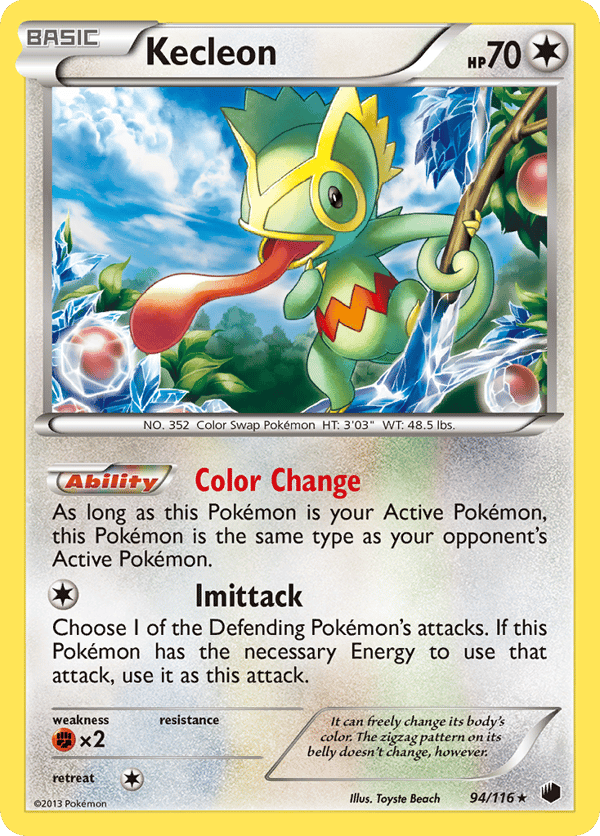 Kecleon – Rare – Plasma Freeze