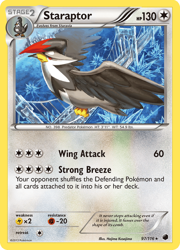 Staraptor – Rare – Plasma Freeze