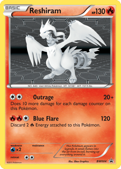 Reshiram – Promo – BW Black Star Promos