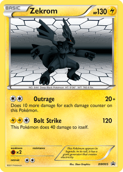 Zekrom – Promo – BW Black Star Promos