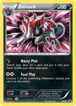 Zoroark – Promo – BW Black Star Promos