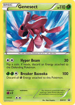 Genesect – Promo – BW Black Star Promos