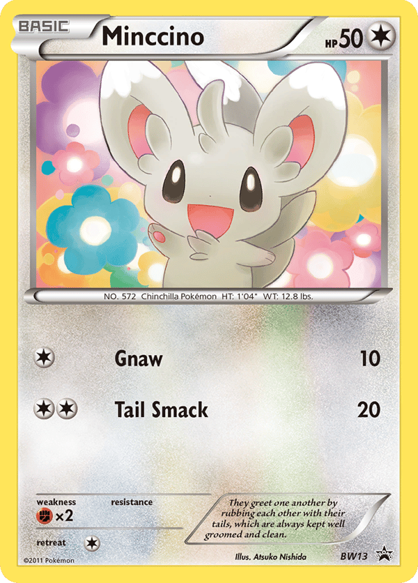 Minccino – BW Black Star Promos