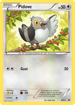 Pidove – Promo – BW Black Star Promos