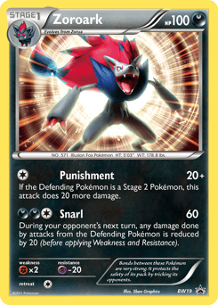 Zoroark – Promo – BW Black Star Promos