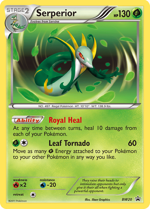 Serperior – Promo – BW Black Star Promos
