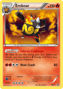 Emboar – Promo – BW Black Star Promos