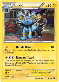 Luxio – Promo – BW Black Star Promos