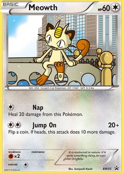 Meowth – Promo – BW Black Star Promos