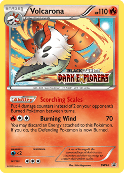 Volcarona – Promo – BW Black Star Promos