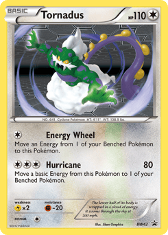 Tornadus – Promo – BW Black Star Promos