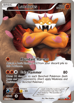 Landorus – Promo – BW Black Star Promos