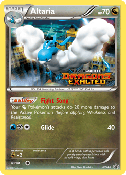 Altaria – Promo – BW Black Star Promos