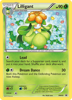 Lilligant – Promo – BW Black Star Promos