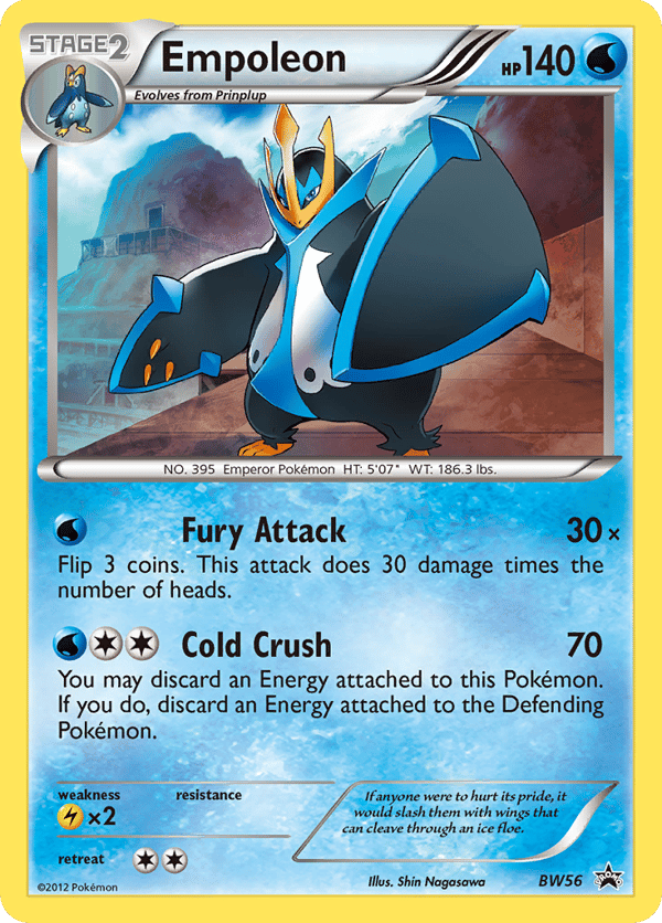 Empoleon – Promo – BW Black Star Promos