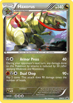 Haxorus – Promo – BW Black Star Promos