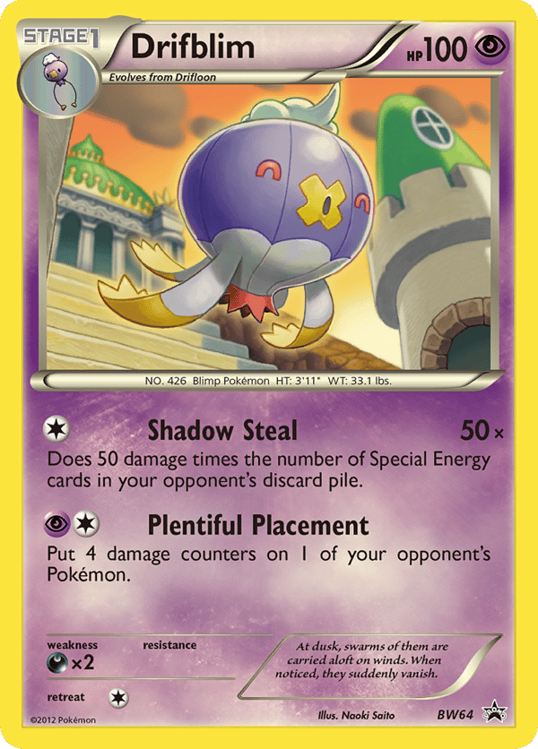 Drifblim – BW Black Star Promos