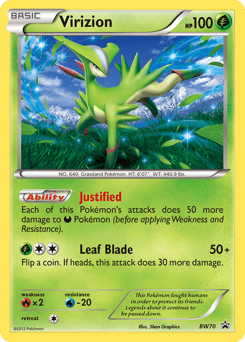 Virizion – Promo – BW Black Star Promos
