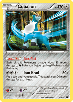 Cobalion – Promo – BW Black Star Promos