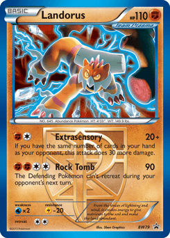 Landorus – Promo – BW Black Star Promos