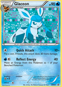 Glaceon – Promo – BW Black Star Promos