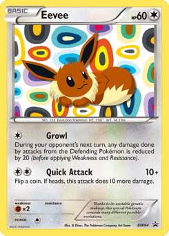 Eevee – Promo – BW Black Star Promos
