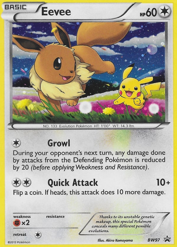 Eevee – BW Black Star Promos