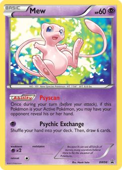 Mew – Promo – BW Black Star Promos