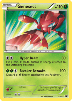 Genesect – Promo – BW Black Star Promos