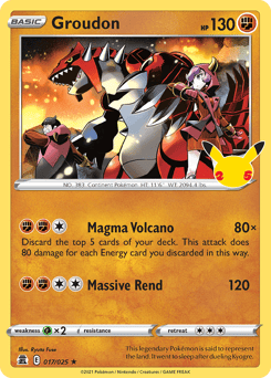 Groudon – Rare