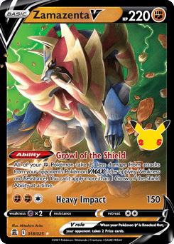 Zamazenta V – Rare Holo V
