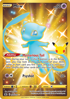 Mew – Rare Holo – Celebrations