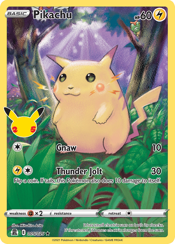 Pikachu – Rare Holo – Celebrations