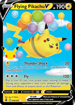 Flying Pikachu V – Rare Holo V