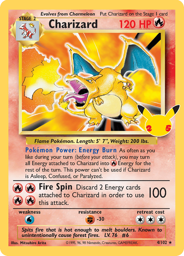 Charizard – Classic Collection – Celebrations: Classic Collection