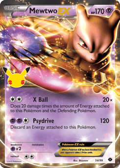 Mewtwo-EX – Classic Collection – Celebrations: Classic Collection