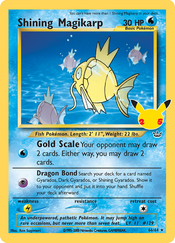 Shining Magikarp – Classic Collection – Celebrations: Classic Collection