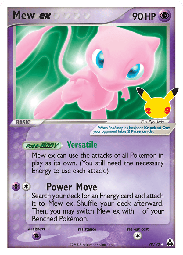 Mew ex – Classic Collection – Celebrations: Classic Collection